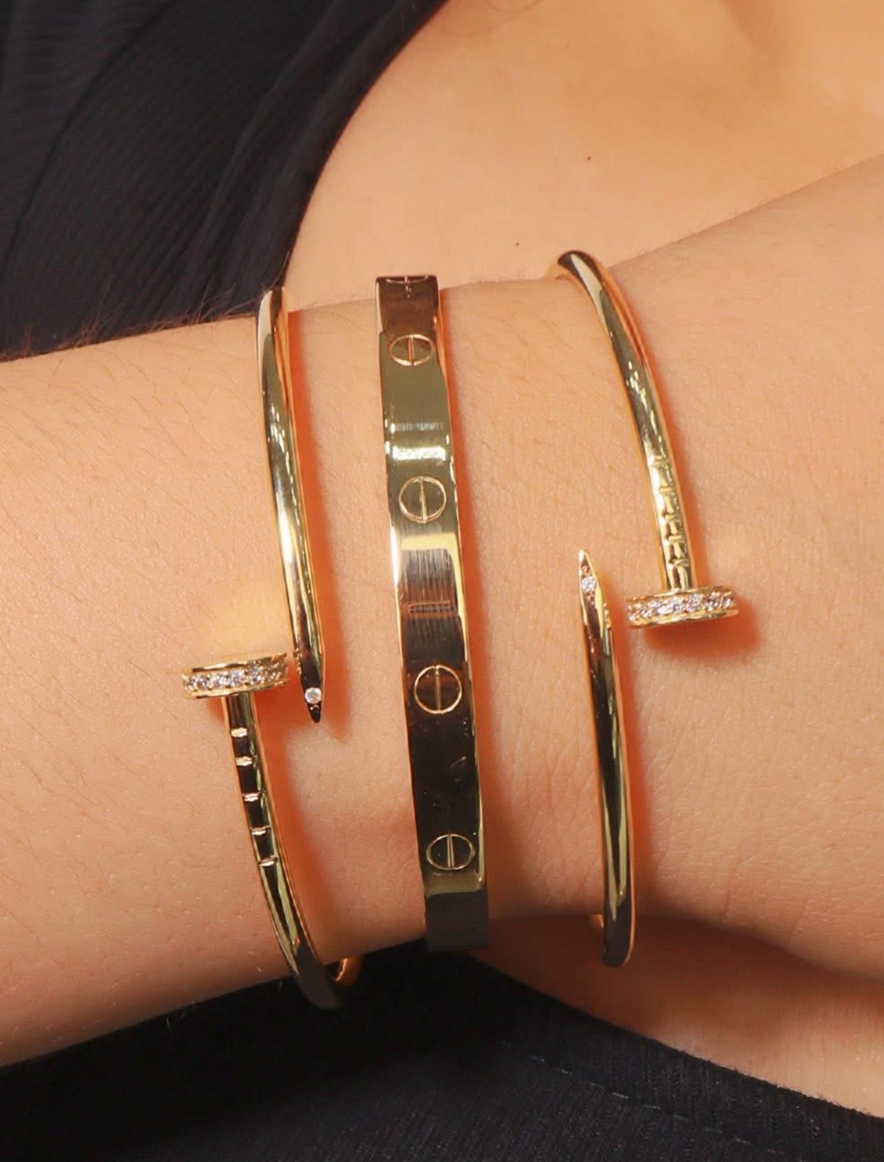 10K Nail Bracelet