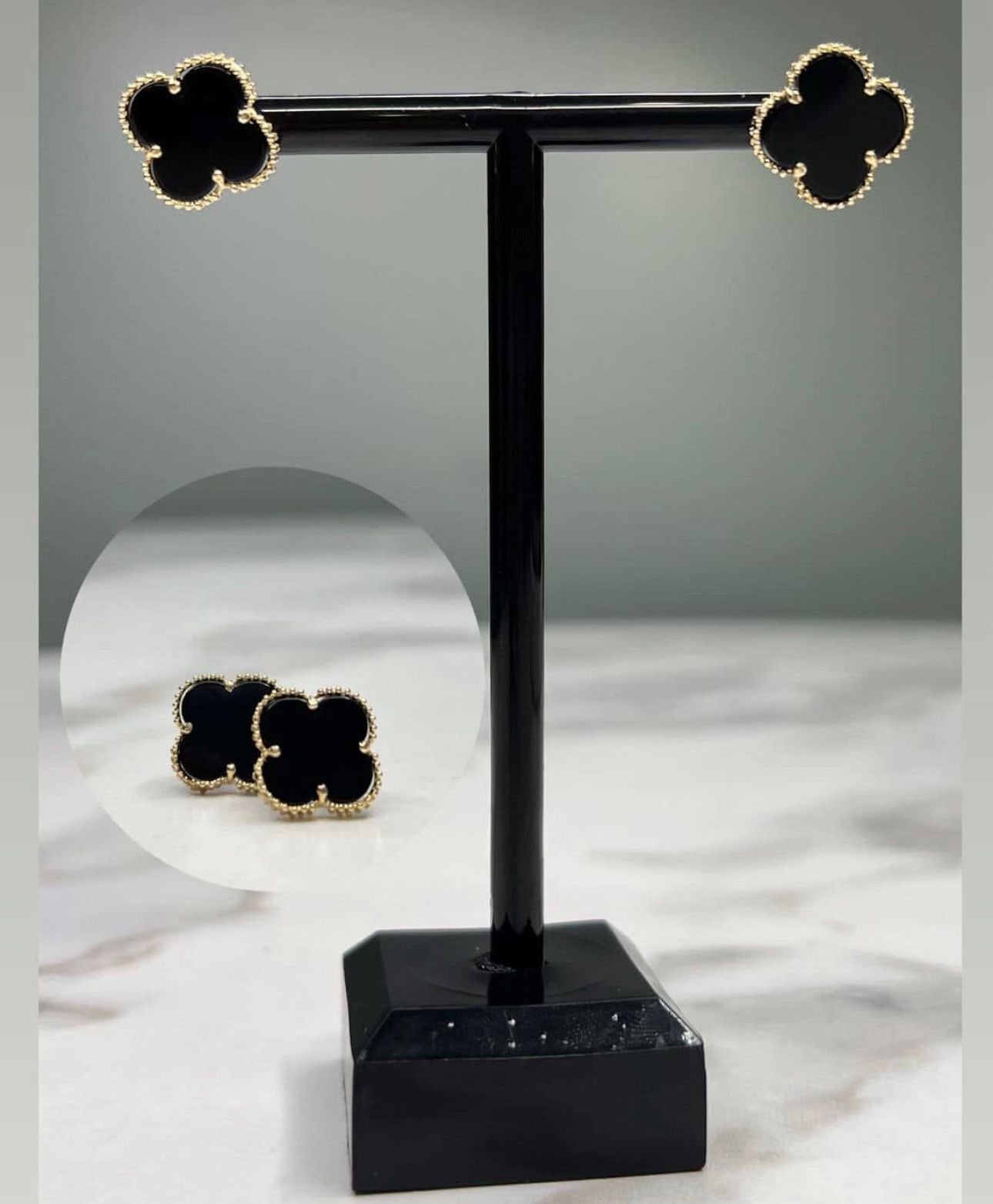 Clover 10k Earrings